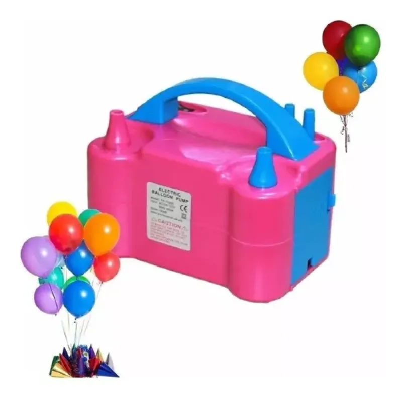 Inflador Electrico De Globos X2 Boquilla - Electroshopy