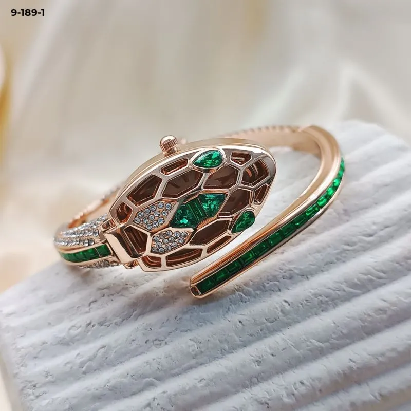 9189 Cobre Luxur Aro Serpiente Piedra - Electroshopy