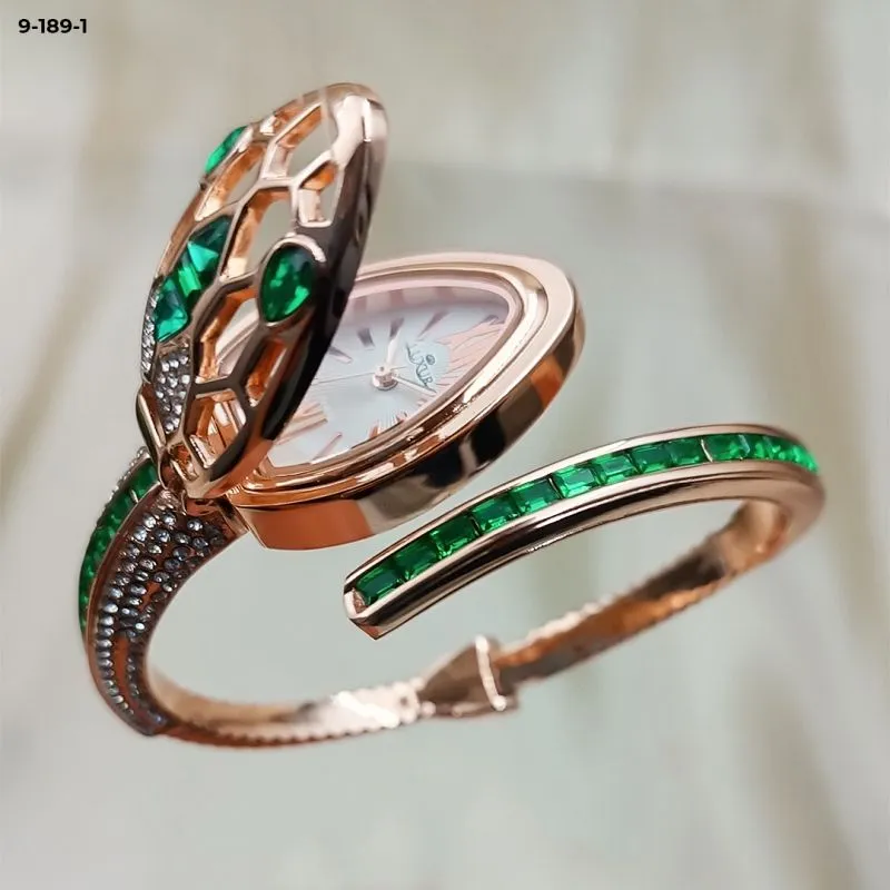 9189 Cobre Luxur Aro Serpiente Piedra - Electroshopy - Vista 3