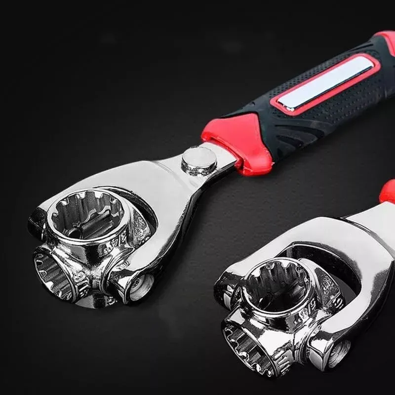 Llave Inglesa Multiusos 48 Accesorios - Electroshopy
