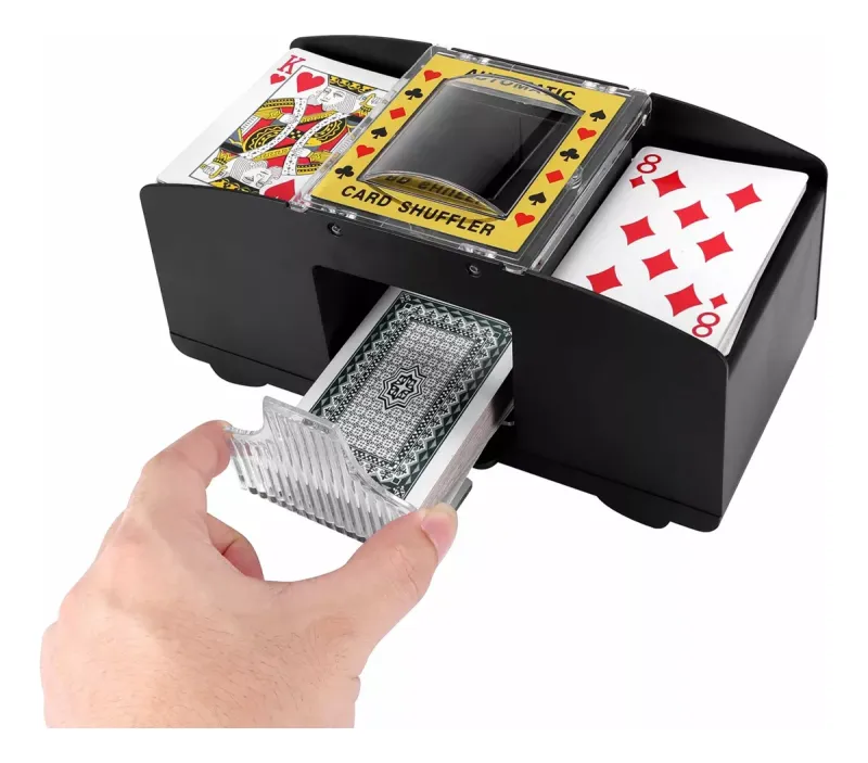 Barajador Mezclador Automatico Cartas - Electroshopy