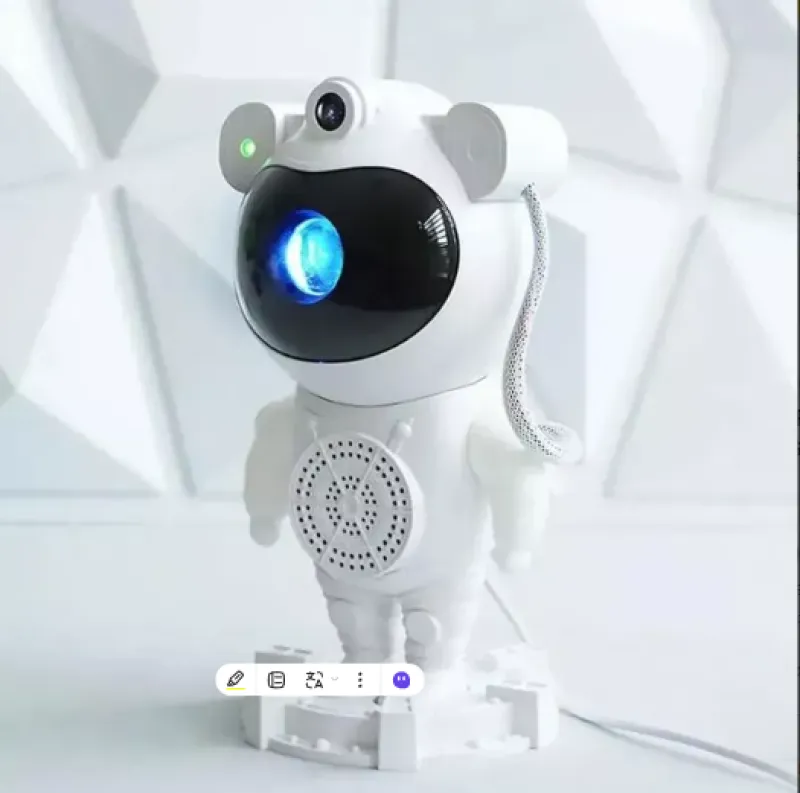 Astronauta Proyector Con Parlante - Electroshopy - Vista 3