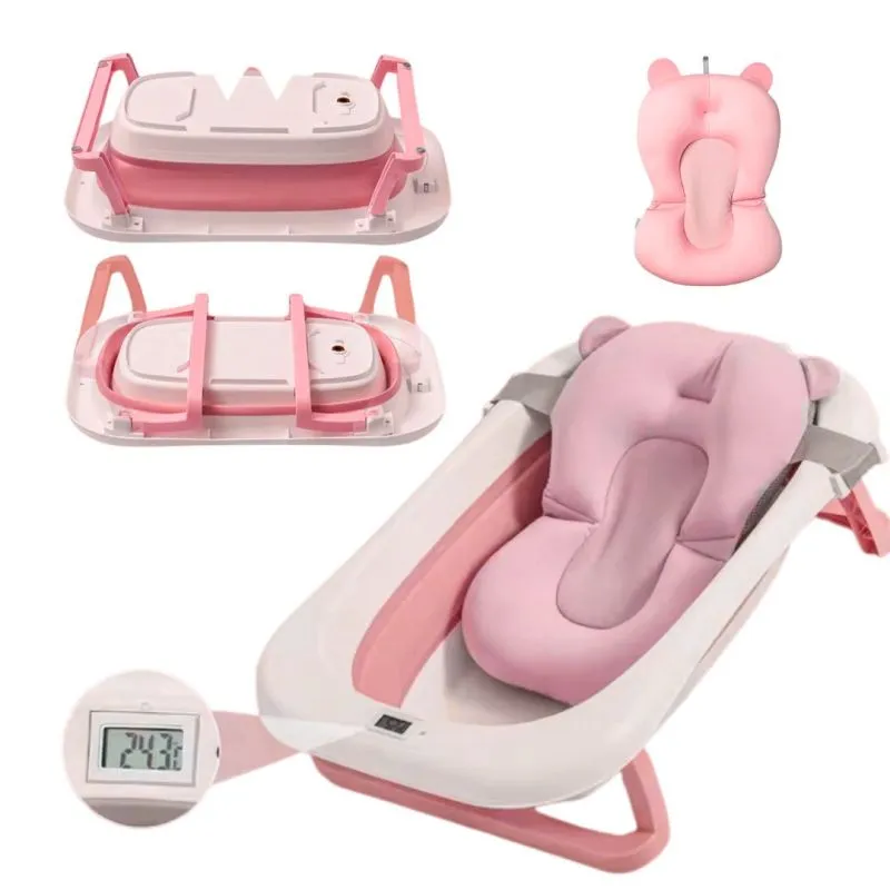 Banera Con Soporte Cojin Y Gorro De Ban - Electroshopy - Vista 2