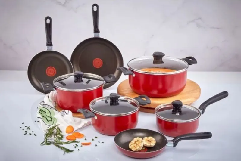 Bateria De Cocina Imusa Colors 11 Piezas - Electroshopy