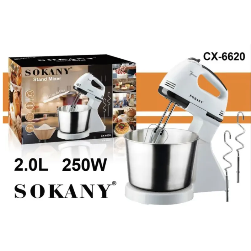 Batidora De Mano Electrica Sokany 7 Velo - Electroshopy - Vista 2