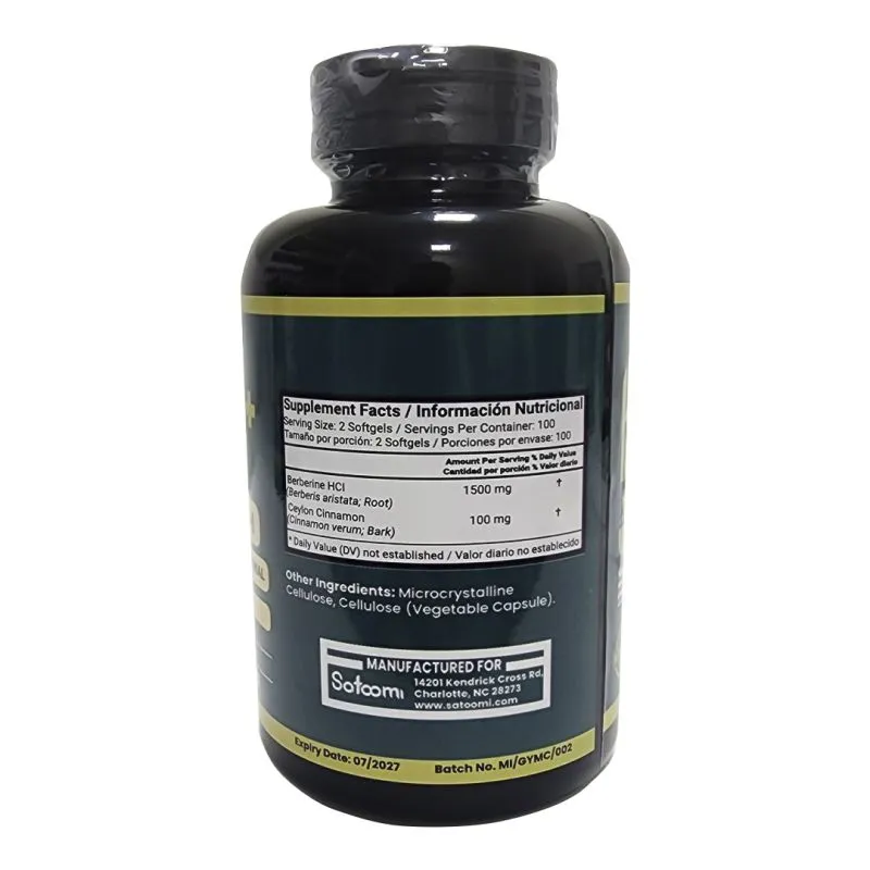 Berberina X 1500 Mg - Electroshopy - Vista 4