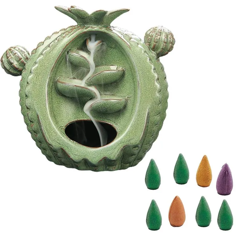 Cactus Quemador Incienso Proteccion 0318 - Electroshopy