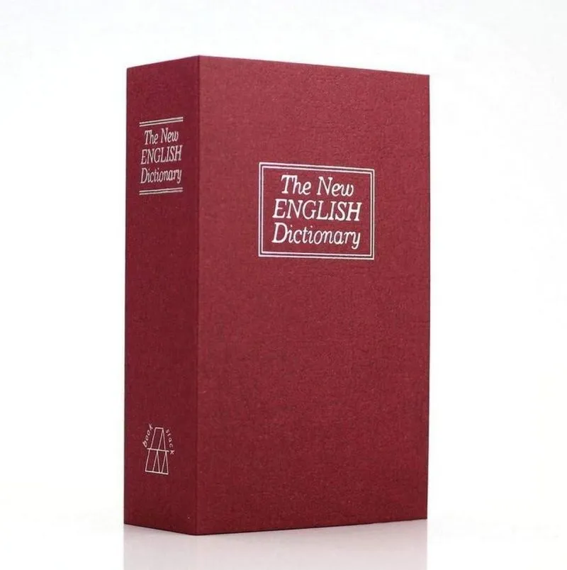 Caja Fuerte Menor Dinero Forma Libro Cam - Electroshopy