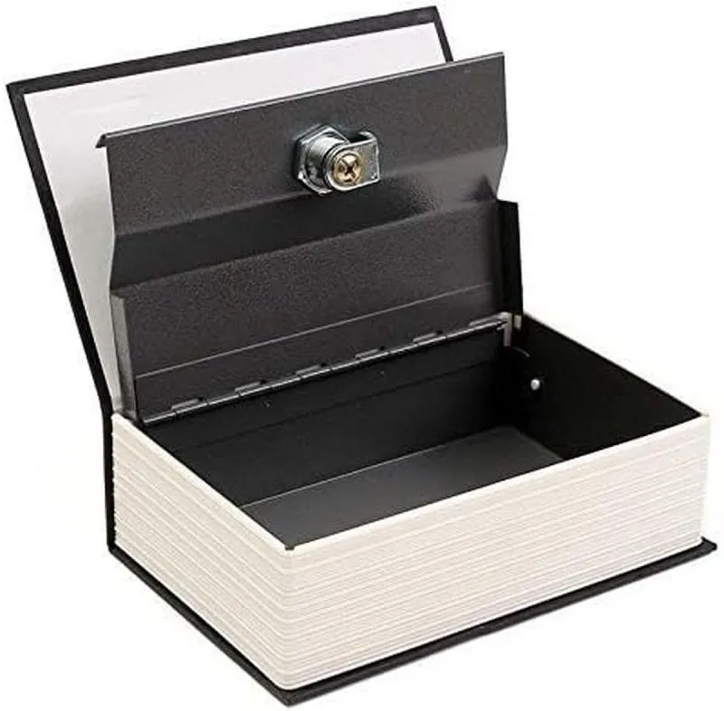 Caja Fuerte Menor Dinero Forma Libro Cam - Electroshopy - Vista 2