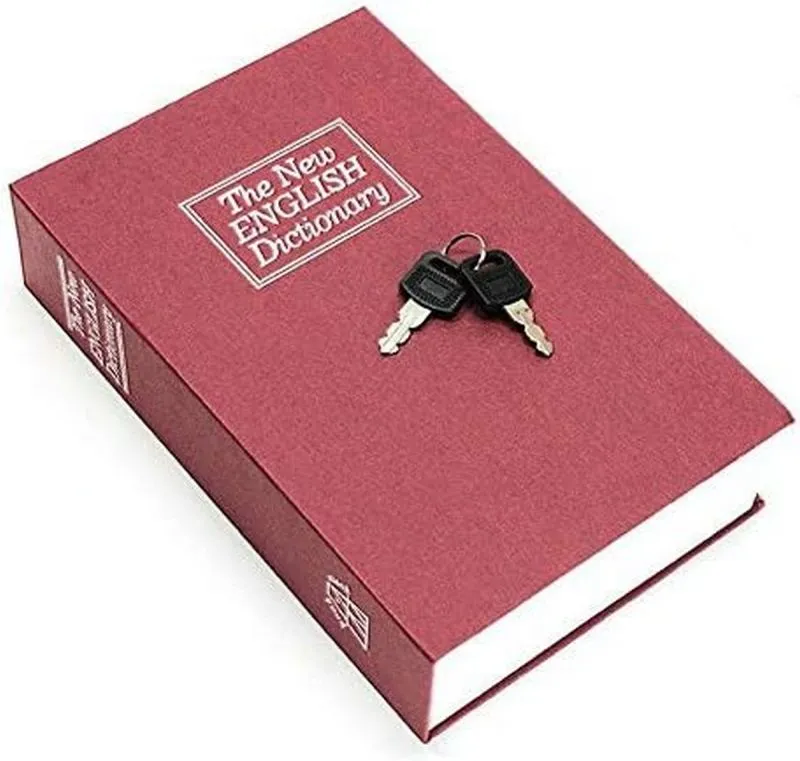 Caja Fuerte Menor Dinero Forma Libro Cam - Electroshopy - Vista 3