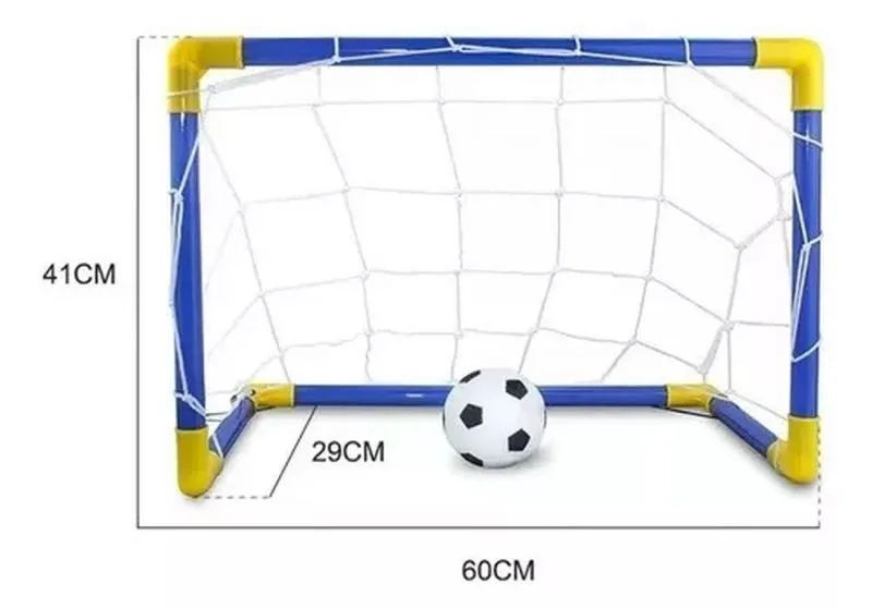 Cancha Futbol Soccer X 2 Juguete Armable - Electroshopy - Vista 2