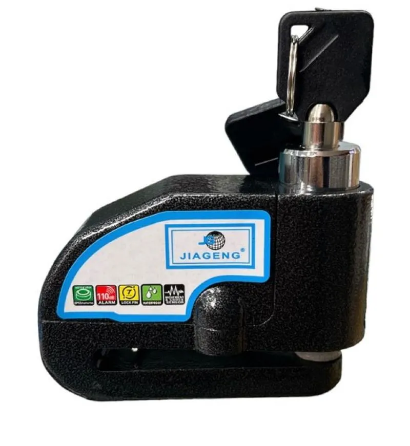 Candado Disco Alarma Para Moto - Electroshopy