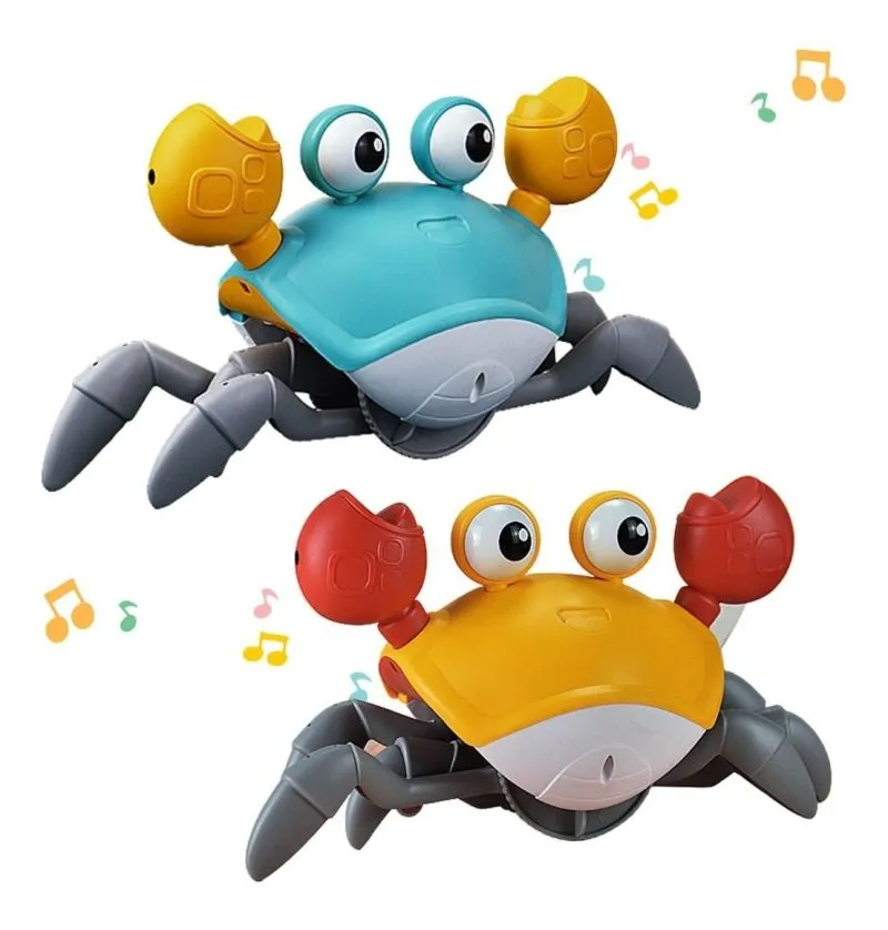 Cangrejo Sensorial Interactivo Con Music - Electroshopy