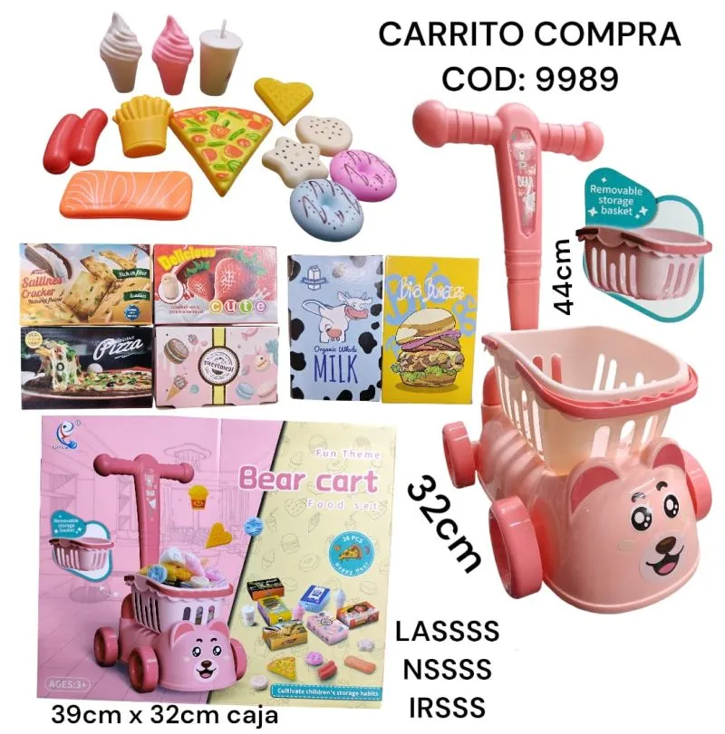 Carrito De Compra Nina  - Electroshopy - Vista 2