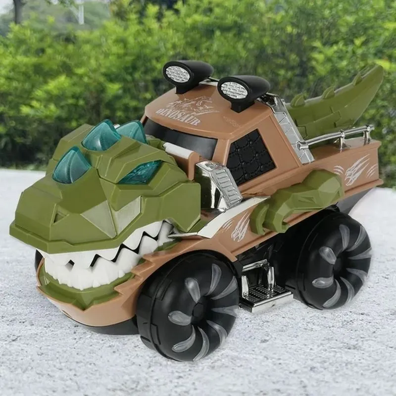 Carro Camioneta Dinosaurio Luces Sonido - Electroshopy