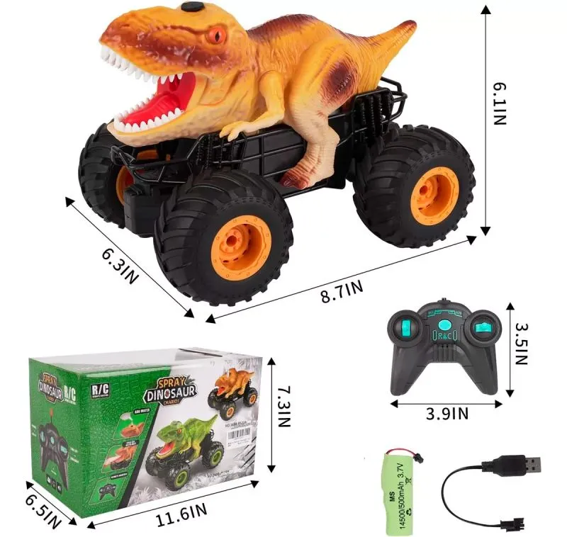 Carro Dinosaurio Tiranosaurio Rex Contro - Electroshopy