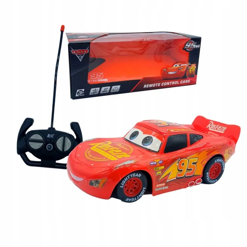 Carro Rayo Mcqueen Cars Control Remoto J - Electroshopy