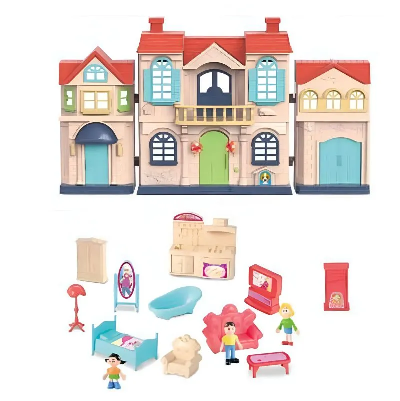 Casa Castillo Para Munecas Muebles Acces - Electroshopy