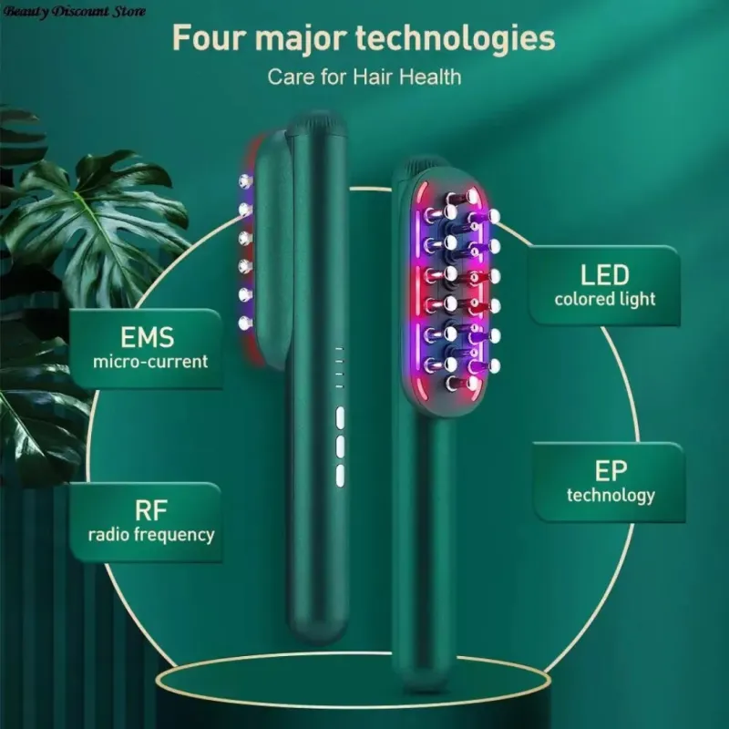 Cepillo Laser Para Terapia Capilar - Electroshopy - Vista 2