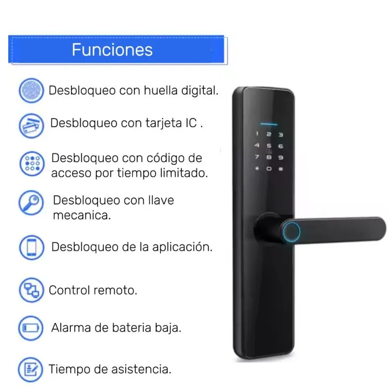 Cerradura Inteligente Wifi - Electroshopy