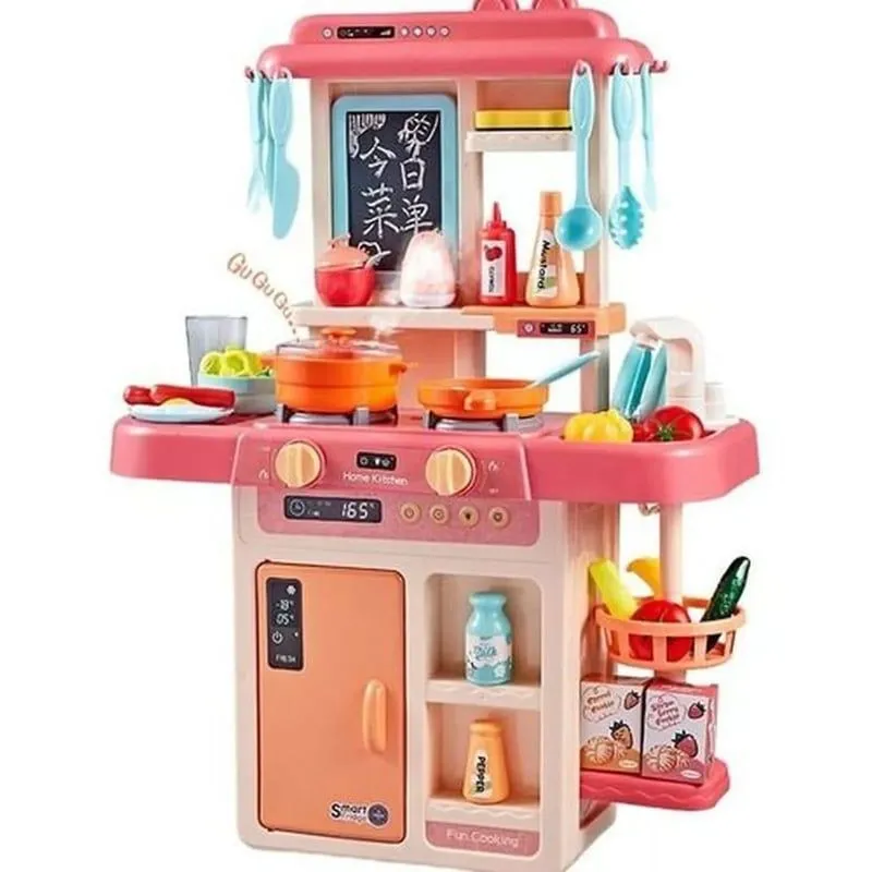 Cocina Para Ninos Vapor Agua Nevera - Electroshopy