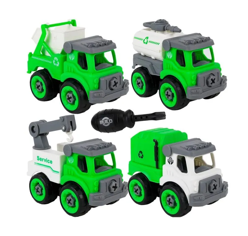 Coleccion Carros Camion Recoleccion - Electroshopy