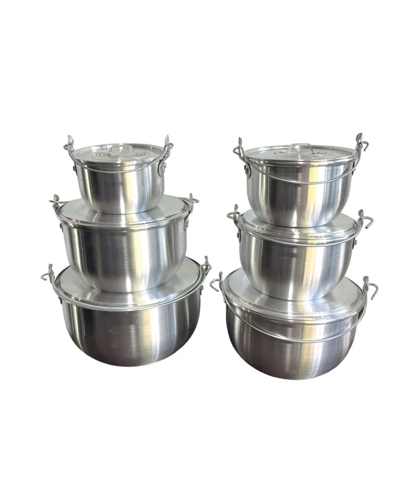 Combo Ollas De Arox6 Caldero14jarra2l - Electroshopy - Vista 3