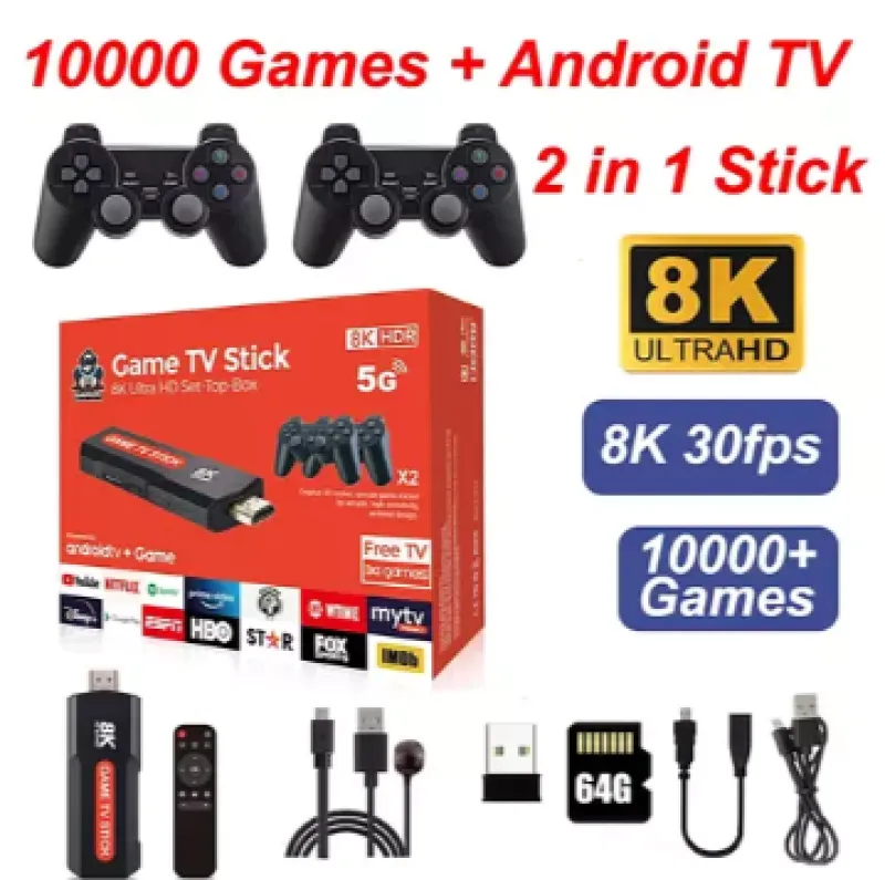 Consola Game Tv Stitck 2 En 1 - Electroshopy - Vista 3