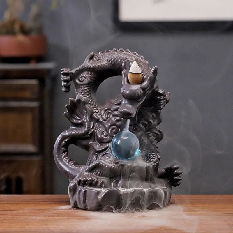 Dragon Quemador Incienso Proteccion 0321 - Electroshopy - Vista 2