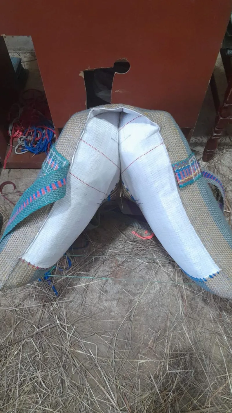 Enjalma impermeabilizada vista de frente (chocoana)