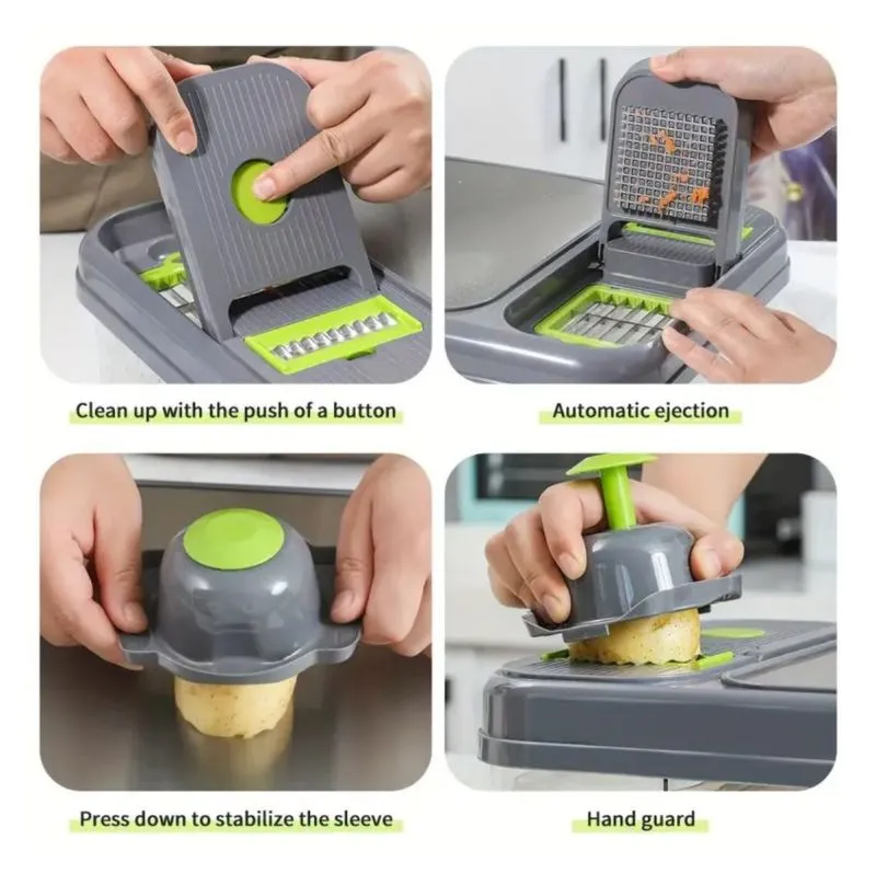 Estacion De Preparacion Mandolina 28en1 - Electroshopy - Vista 2