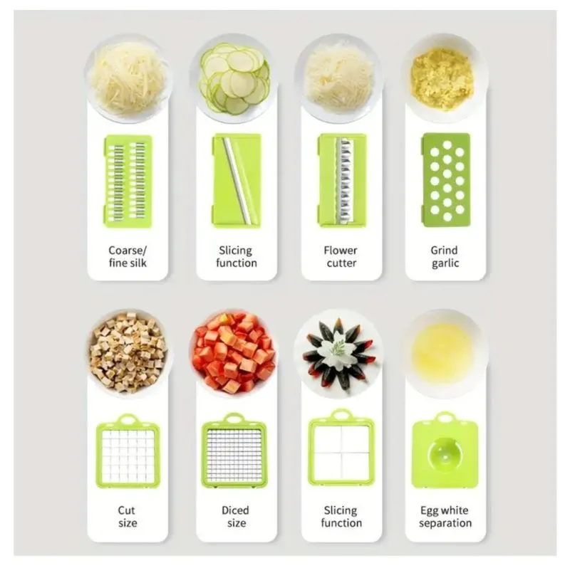 Estacion De Preparacion Mandolina 28en1 - Electroshopy - Vista 3