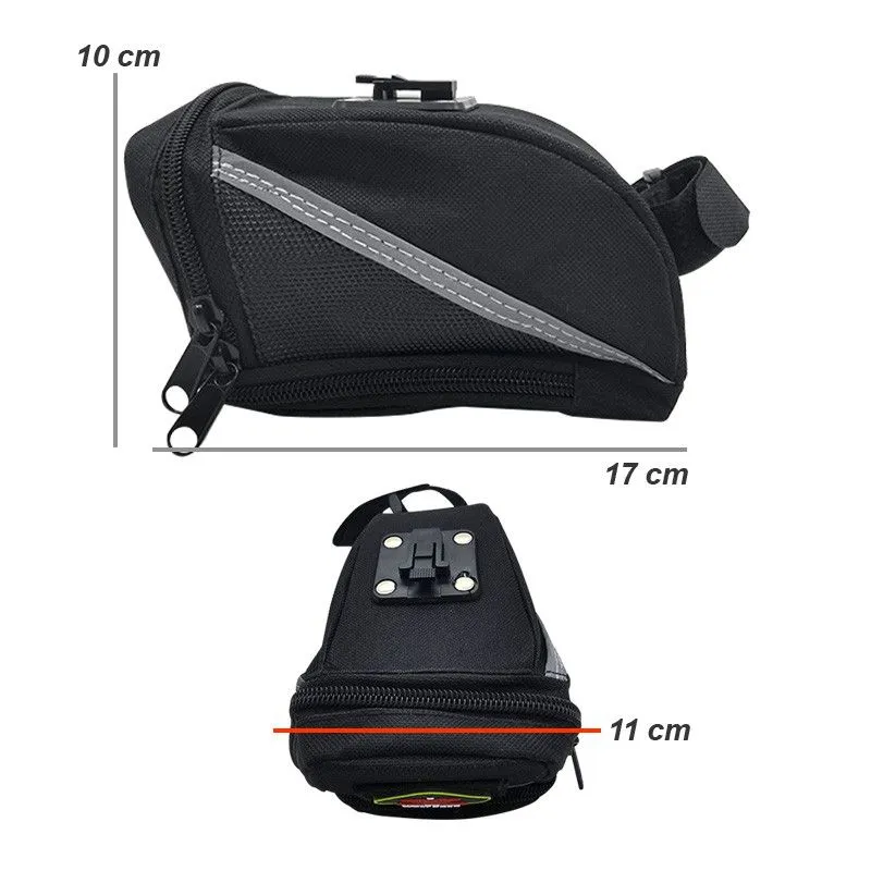 Estuche Alforja Bicicleta Ciclismo 2502 - Electroshopy - Vista 3