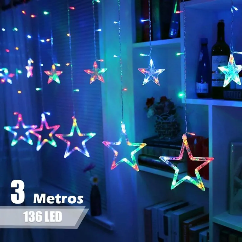 Extension Estrellas 3m Navidad 2090 - Electroshopy - Vista 2