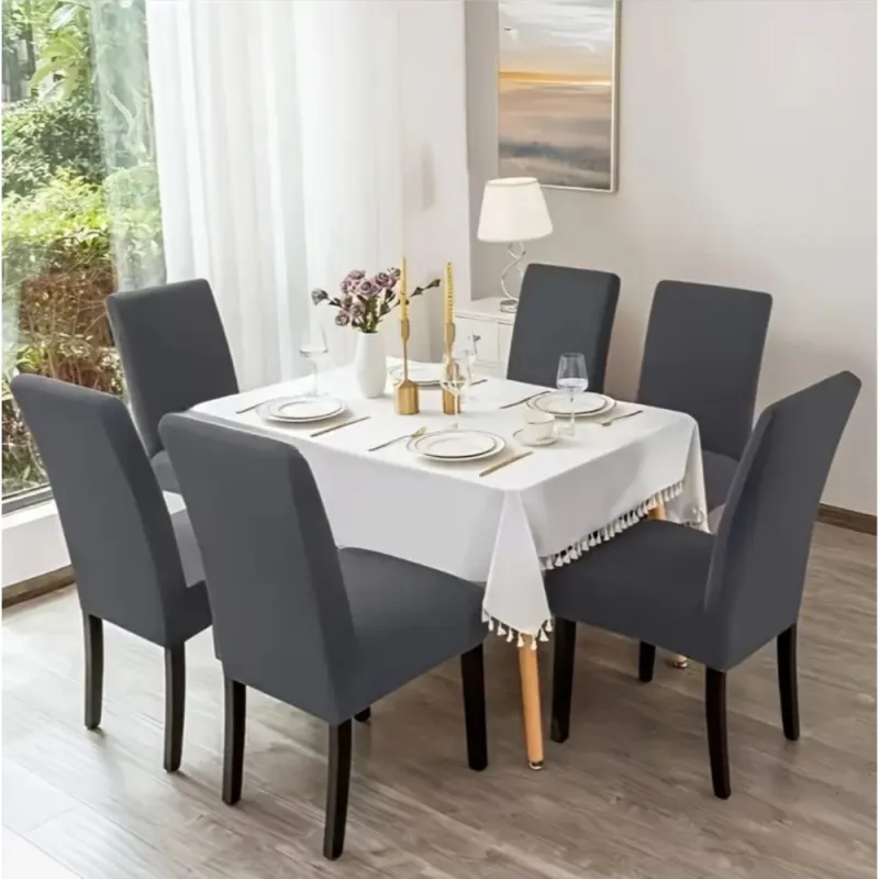 Forro Para Asiento De Comedor 4 Unidades - Electroshopy - Vista 2