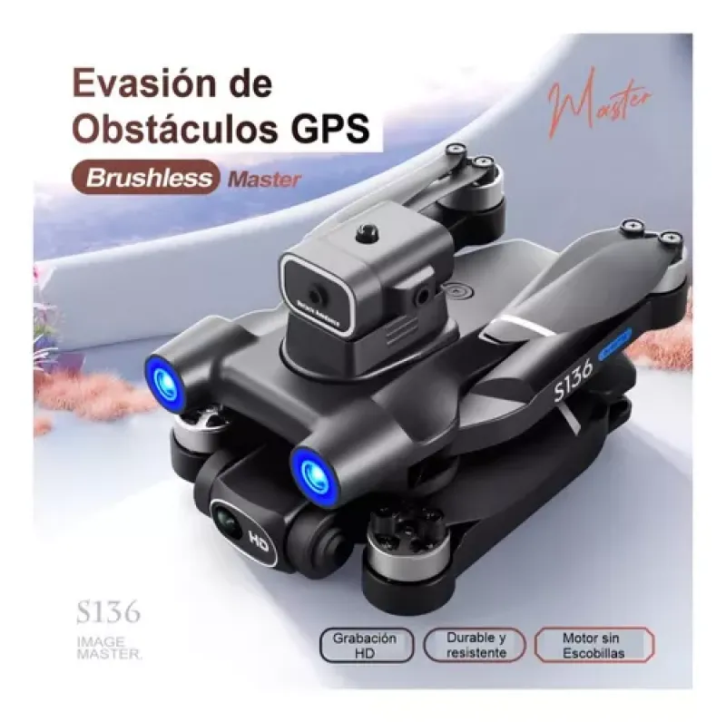 Drone Dual Cam D31 Gps Con Sensores - Electroshopy - Vista 5