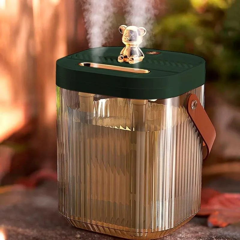 Humidificador Oso Dorado Led 2l Hm18k - Electroshopy - Vista 2