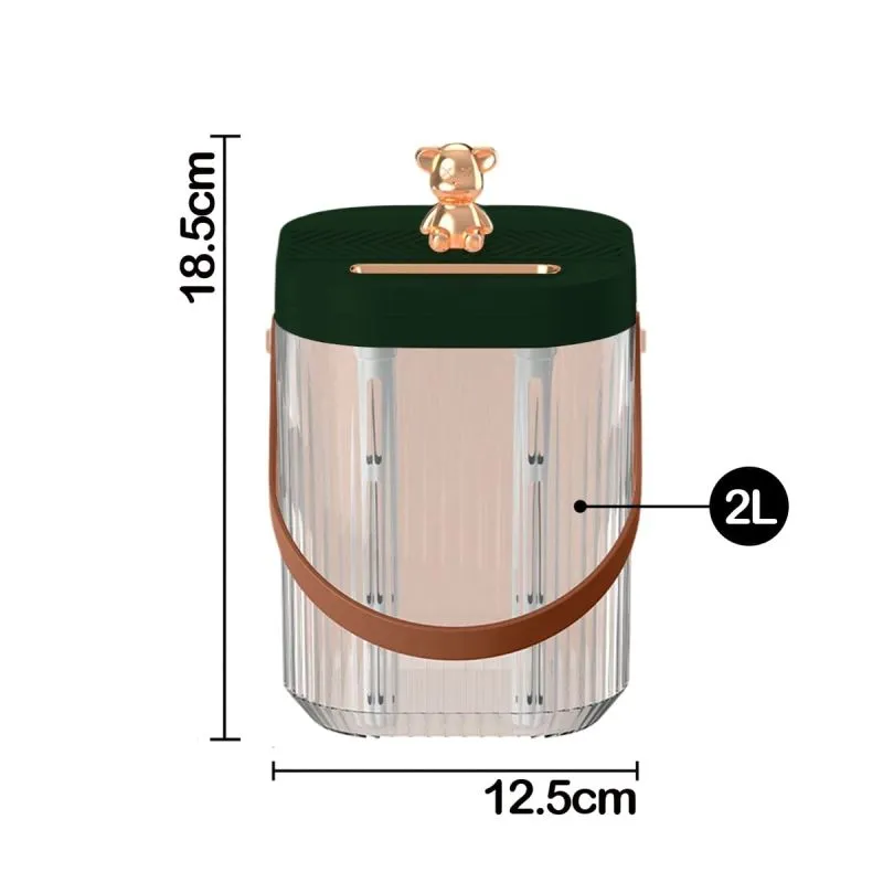 Humidificador Oso Dorado Led 2l Hm18k - Electroshopy - Vista 3