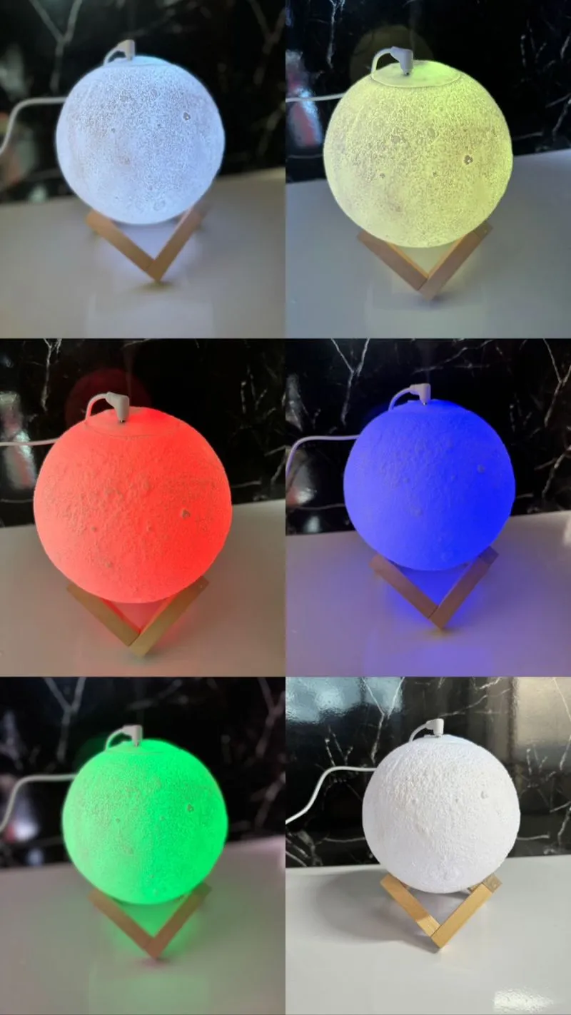 Humificador Difusor De Luna - Electroshopy - Vista 2