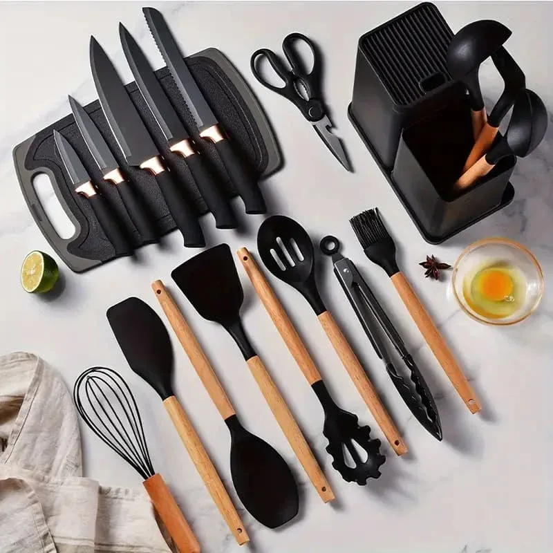 Utensilios De Cocina Set X19 - Electroshopy