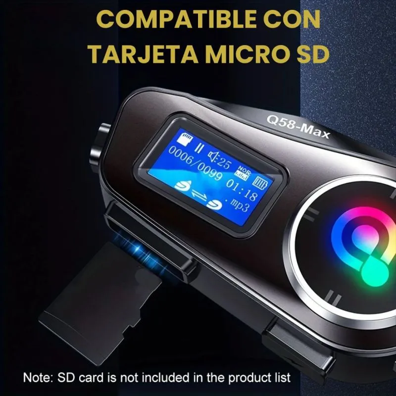 Intercomunicador Q58 Max - Electroshopy - Vista 2