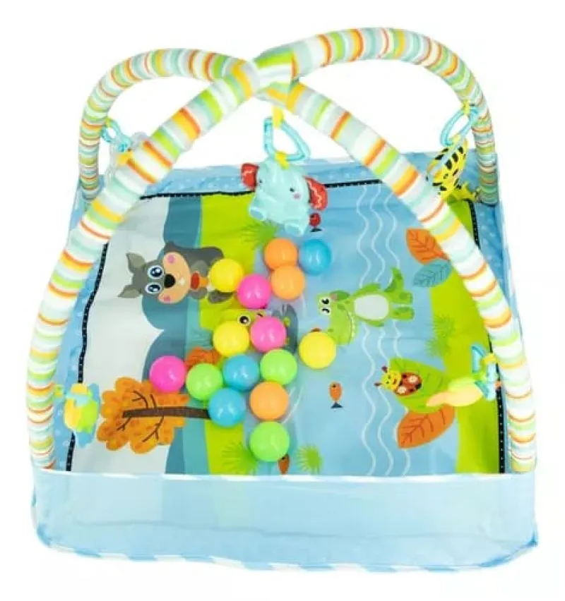 Juego De Gimnasio Y Colchoneta Para Bebe - Electroshopy