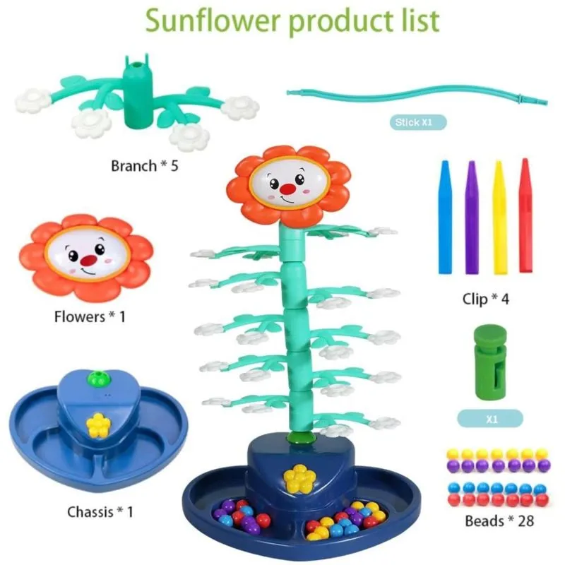 Juego De Mesa Girasol Movimiento Habilid - Electroshopy - Vista 2