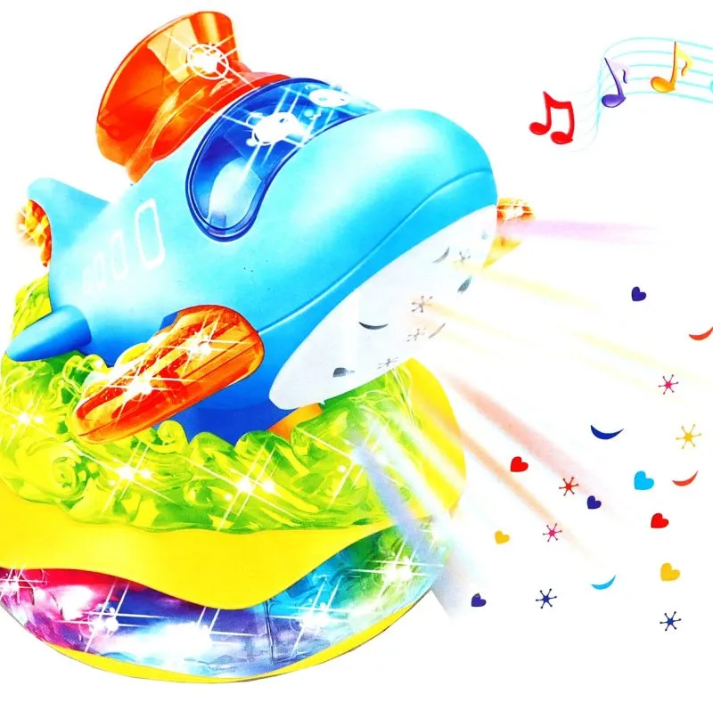Juguete De Avion Interactivo Musica - Electroshopy