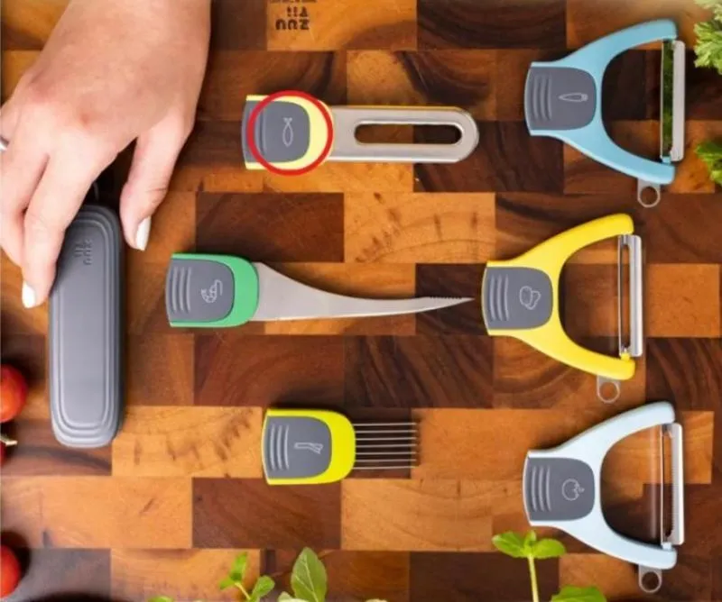 Kit Pelador De Verduras Y Frutas 6 En 1 - Electroshopy - Vista 4