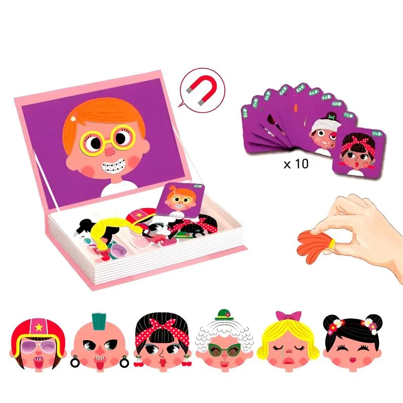 Libro Magentico Juego De Vestir Nina Fac - Electroshopy