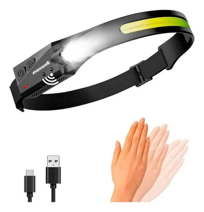 Linterna Minera Recargable Usb - Electroshopy