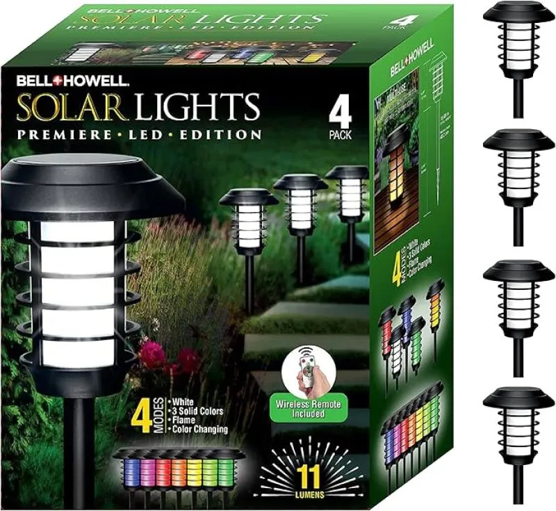 Luces Solares Led De Colores - Electroshopy