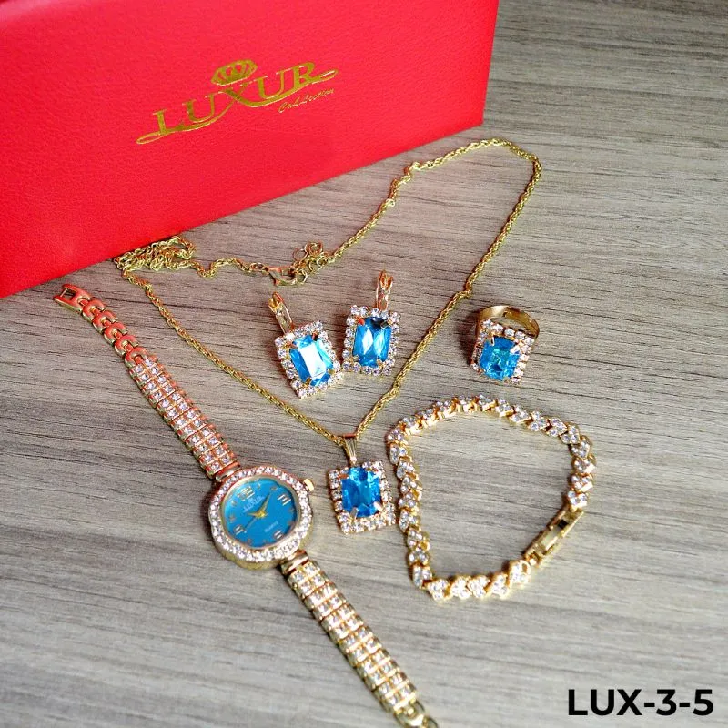 Lux3 Reloj Lux Analogo Juego Acces - Electroshopy