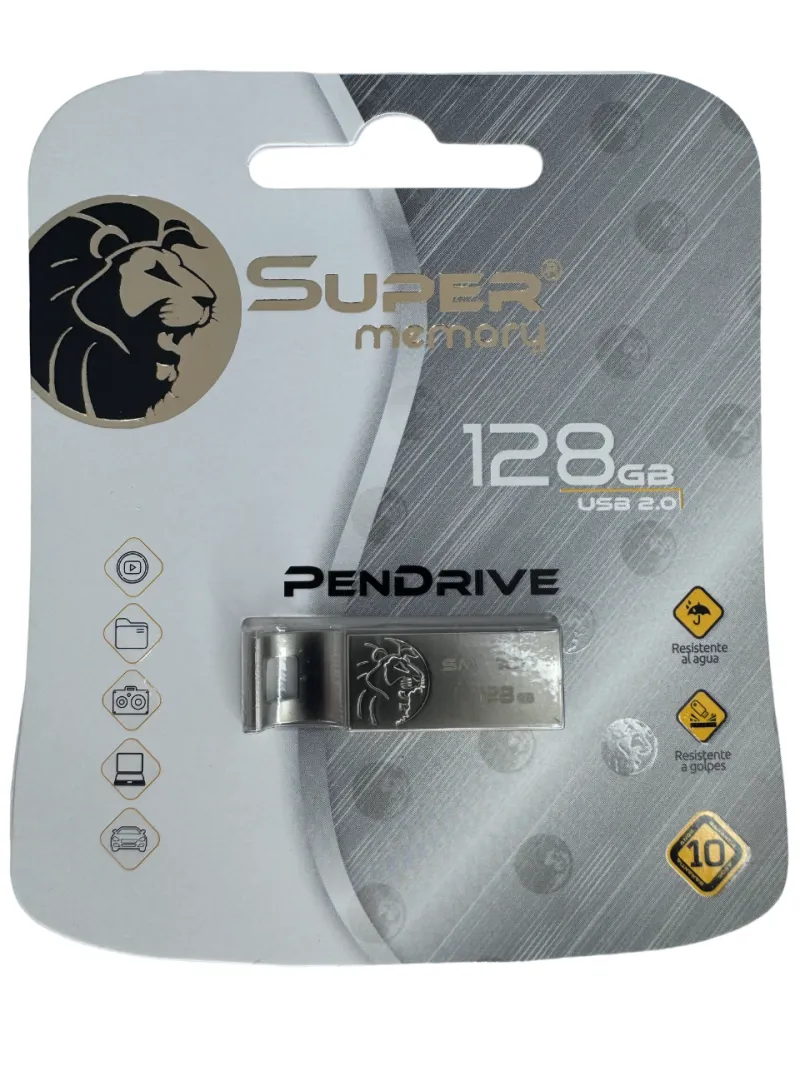 Memoria Usb 128 Gb Supermemory - Electroshopy